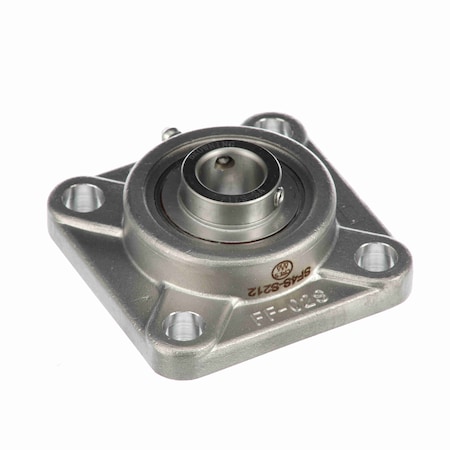 Browning Mounted Stainless Steel Four Bolt Flange Ball Bearing, SF4S-S212 SF4S-S212